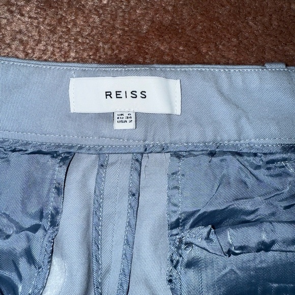 Reiss Sky Blue Trousers - Picture 2 of 3